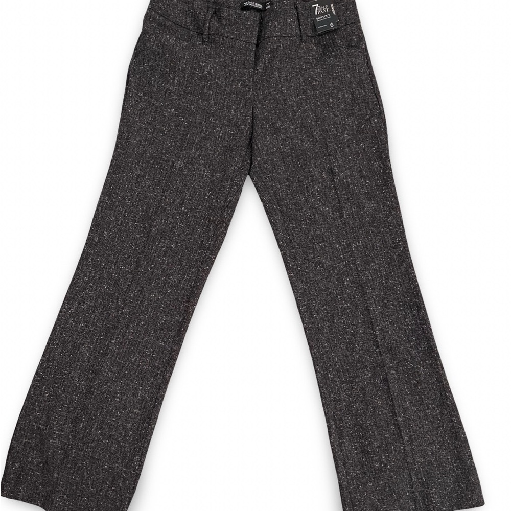 New York & Company Charcoal Wide-Leg Trousers